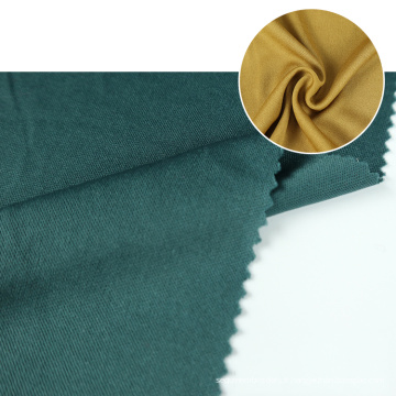 En stock, un tissu en jersey tricoté de verrouillage Solid Dty 100% en polyester pour la doublure
